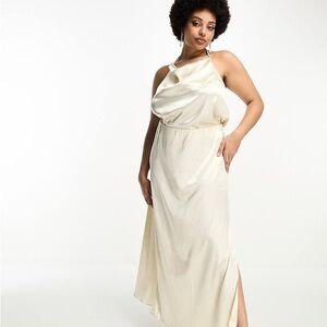 NWT Two Piece Satin Bridal Set size 22